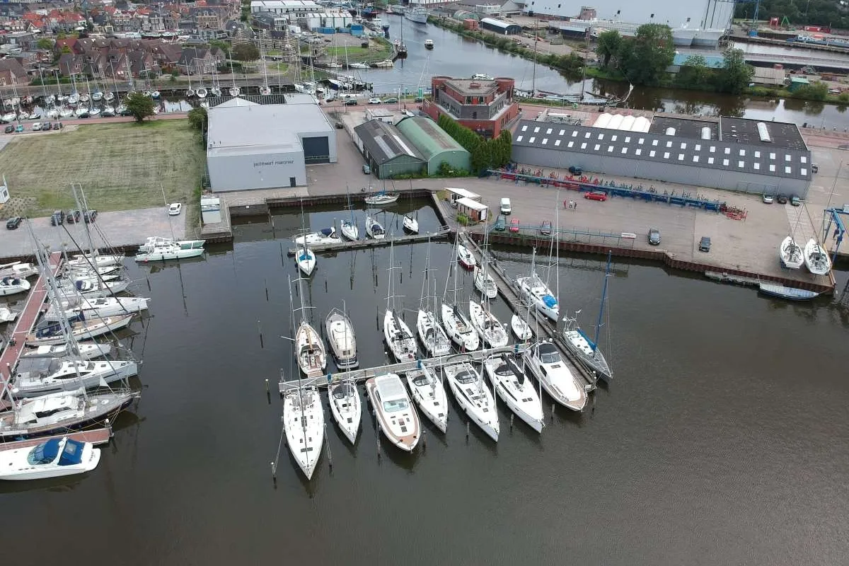Jachtwerf Maronier Marina in Lemmer, Netherlands