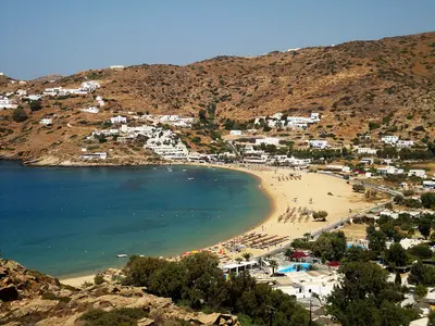 Mylopotas Bay in Mylopotas, Greece — photo 3