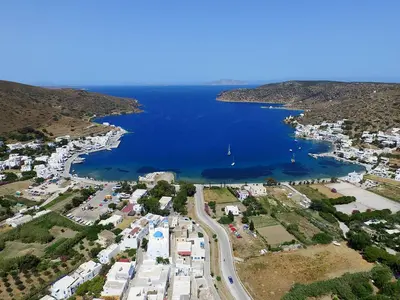 Kalotaritissa Bay in Amorgos, Greece — photo 2