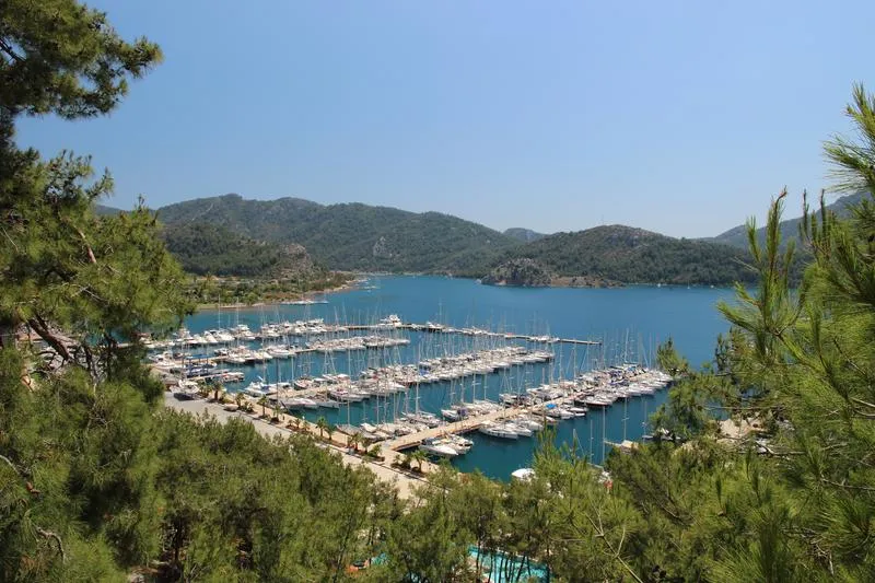 Kumlubükü Yacht Club Hollandali Ahmet'in Yeri, marina in Marmaris, Turkey — photo 2