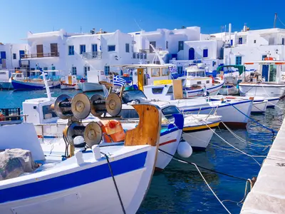 fishing port, marina in Ampelas, Greece — photo 5