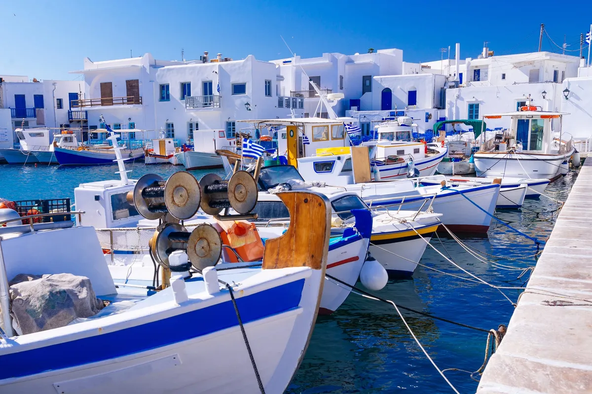 fishing port, marina in Ampelas, Greece — photo 5