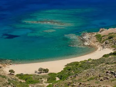 Three Churches Bay in Manganari, Greece — photo 2