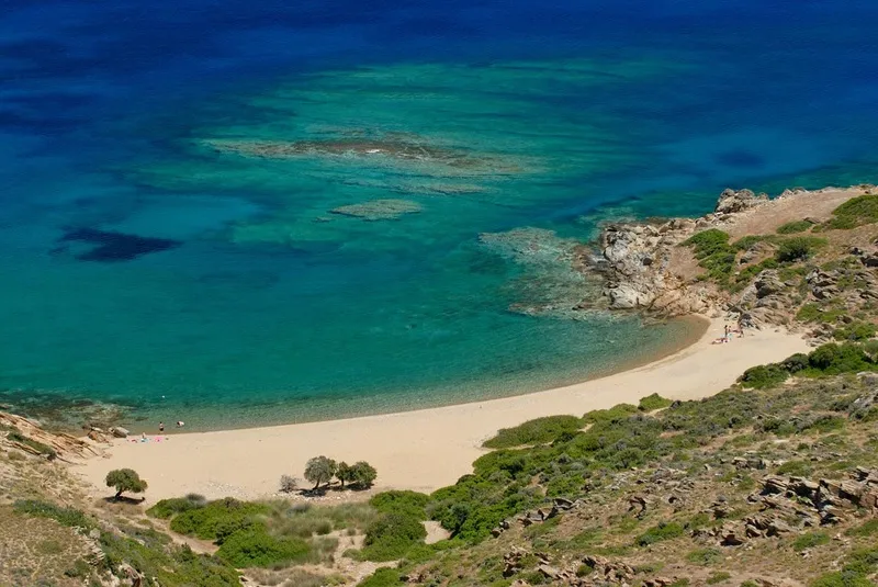 Three Churches Bay in Manganari, Greece — photo 2