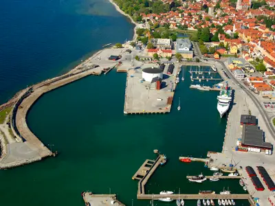 Fiskehamnen, marina in Visby, Sweden — photo 2