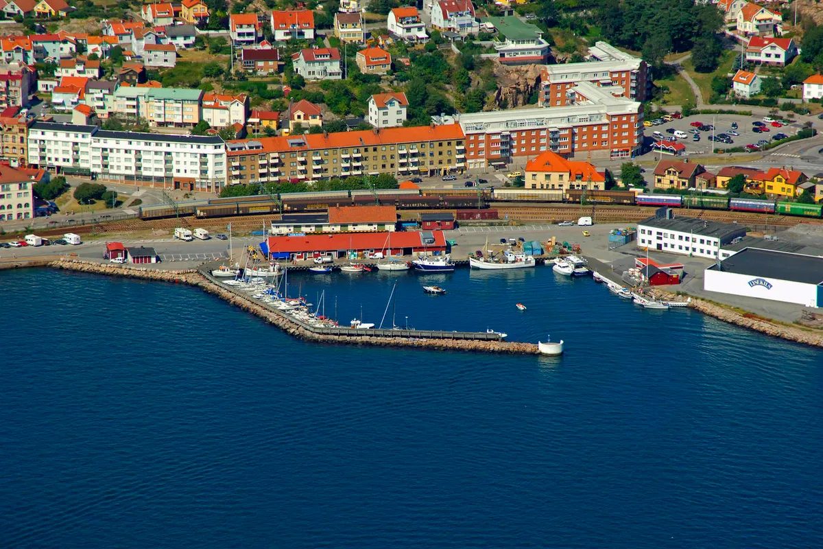 Fiskehamnen, marina in Visby, Sweden