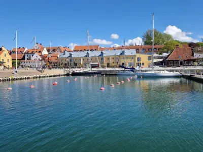 Fiskehamnen, marina in Visby, Sweden — photo 3