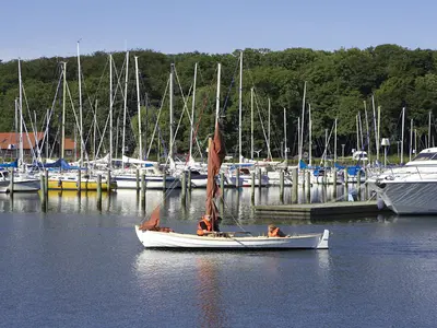 Fur Harbour, marina in Nederby, Denmark — photo 2