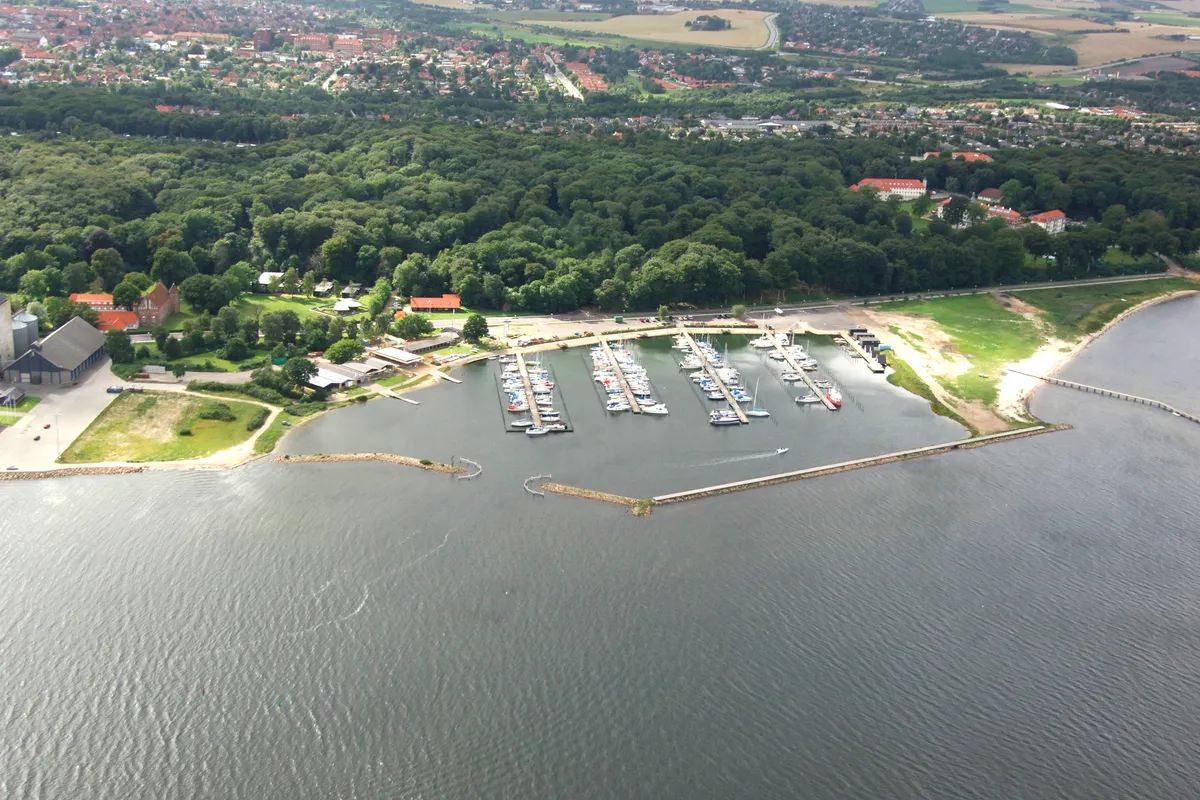 Fur Harbour, marina in Nederby, Denmark