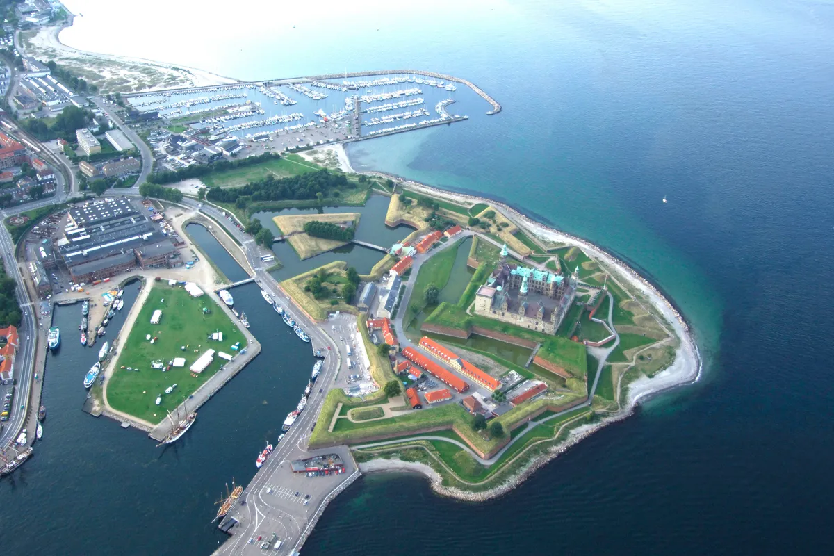 Helsingør Nordhavn, marina in Elsinore, Denmark