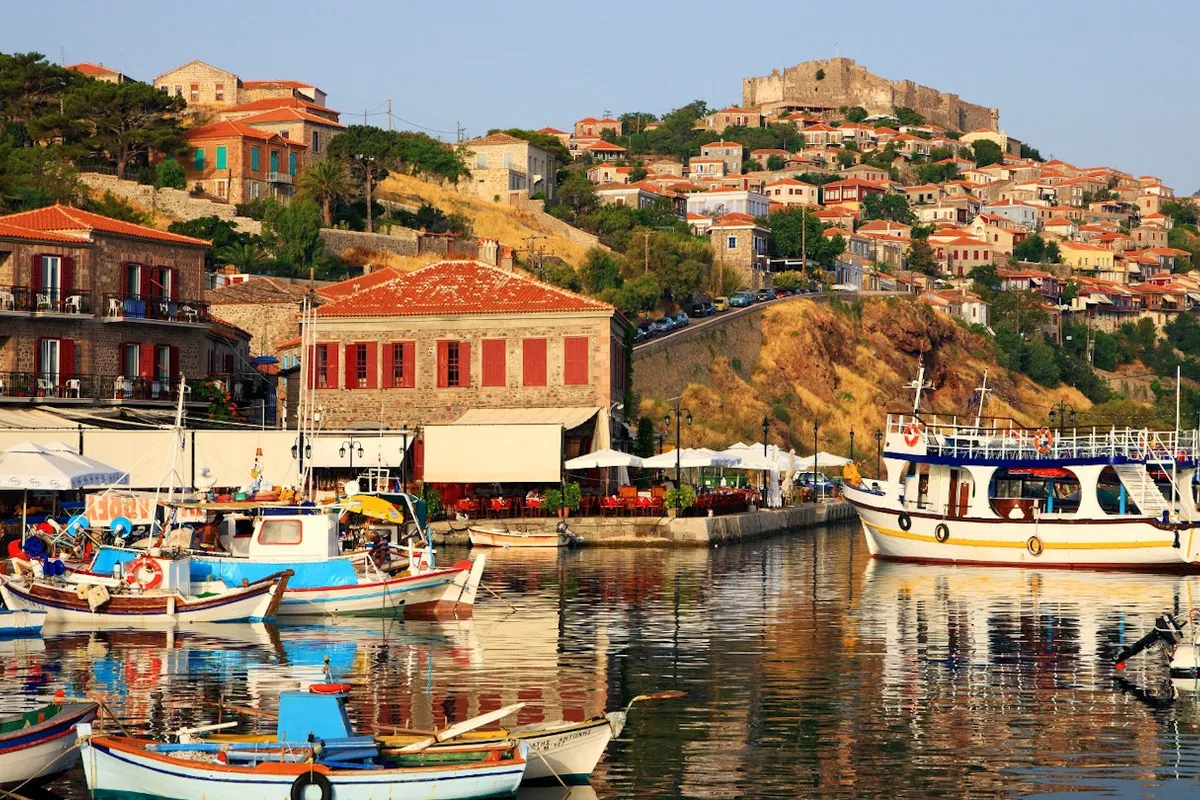 Kavaki Marina in Petra, Greece