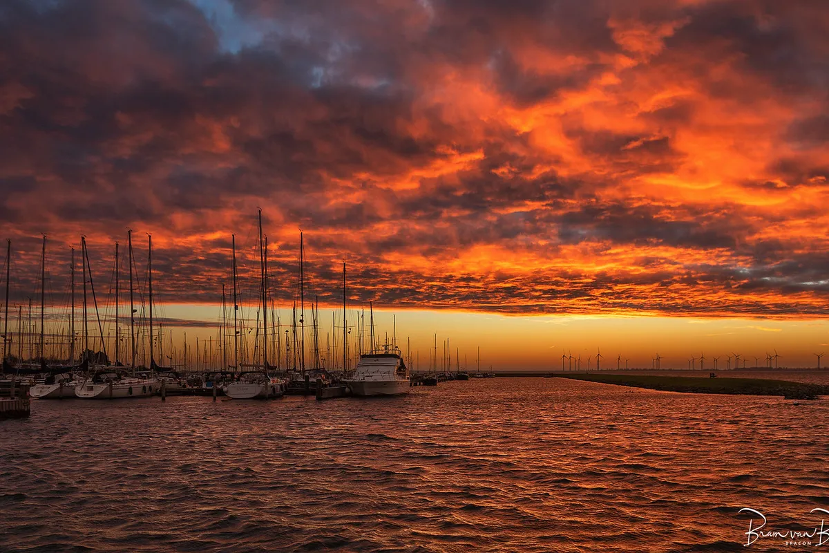 Herkingen marina in Herkingen, Netherlands — photo 7