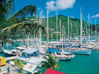 Village Cay Marina in Road Town, British Virgin Islands