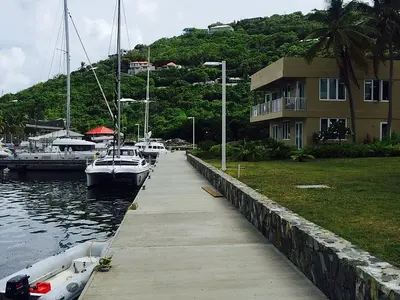 Hodge's Creek Marina in Parham Town, British Virgin Islands — photo 2