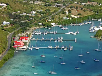 Hodge's Creek Marina in Parham Town, British Virgin Islands — photo 3