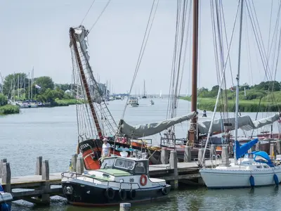 Gemeentehaven, marina in Stavoren, Netherlands — photo 2