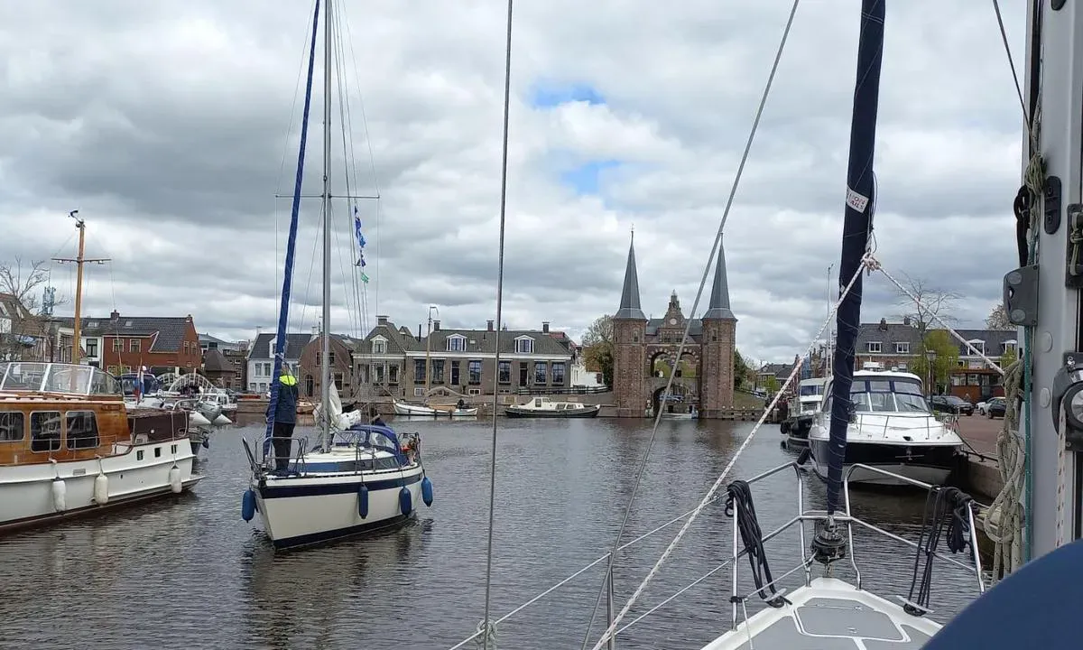 Gemeentehaven, marina in Stavoren, Netherlands — photo 4
