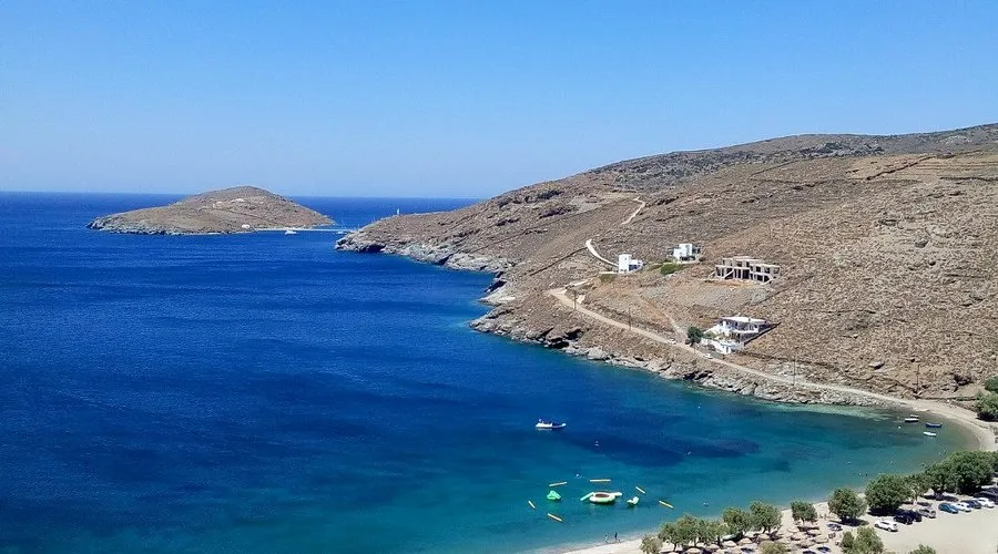 Apokrousi Bay in Apokrisi, Greece