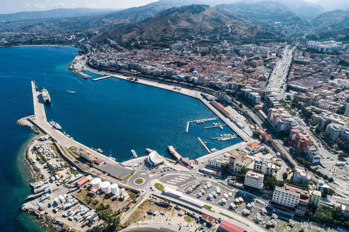 Porto di Reggio Calabria, marina in Reggio Calabria, Italy