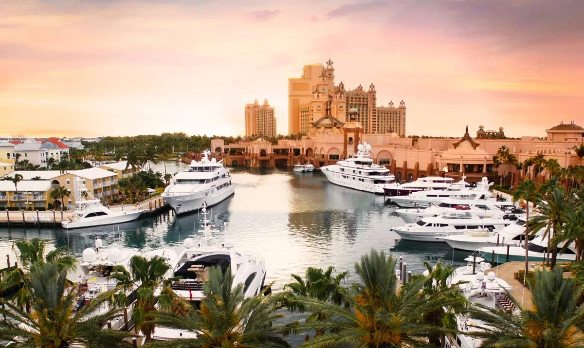 Atlantis Marina in Nassau, Bahamas