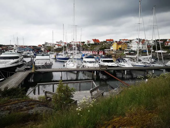 Björkö hamn, marina in Björkö, Sweden