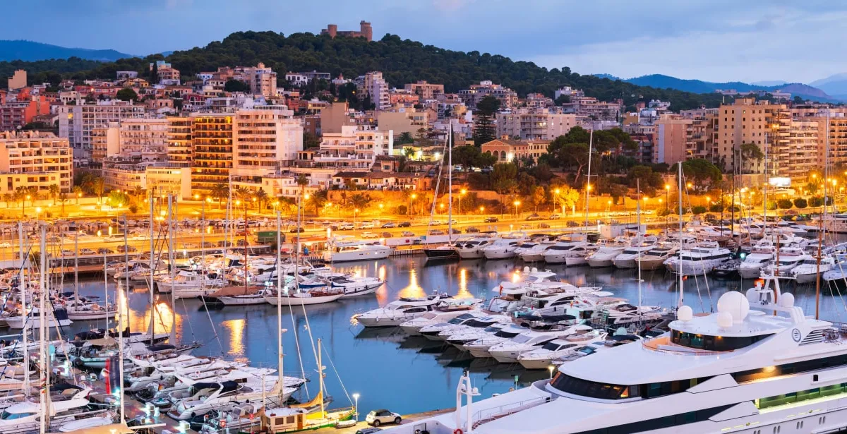 Club de Mar, marina in Palma de Mallorca, Spain
