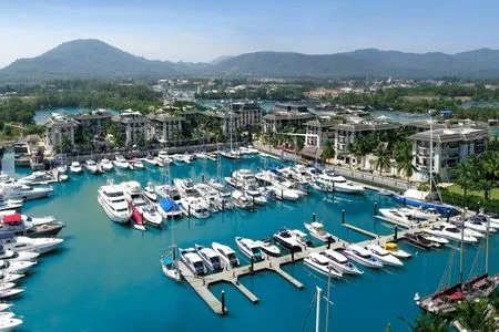 Ao Po Grand Marina in Pa Khlok, Thailand
