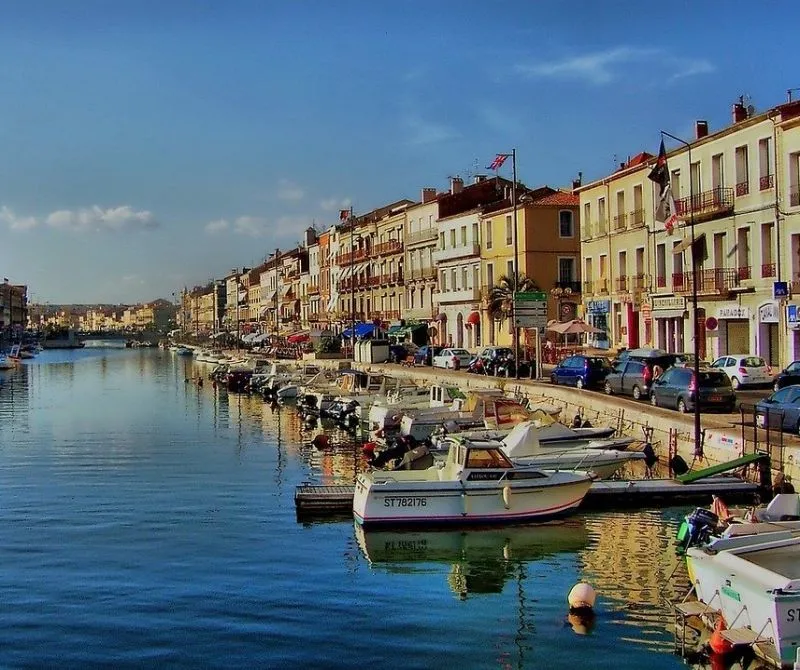 Vieux Bassin, marina in Sète, France