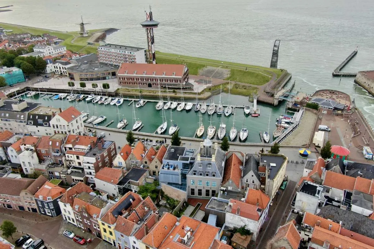 Michiel de Ruyterhaven, marina in Vlissingen, Netherlands