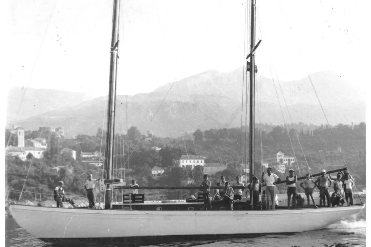 Yacht club Delfin, marina in Tivat, Montenegro
