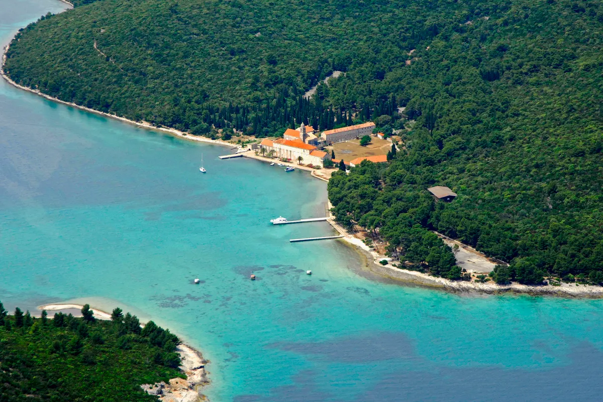 Bojenfeld Badija Marina in Grad Korčula, Croatia — photo 3