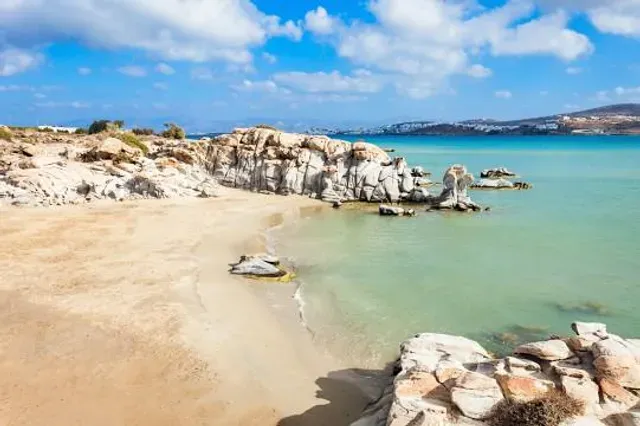 Drios Bay in Dryos, Greece