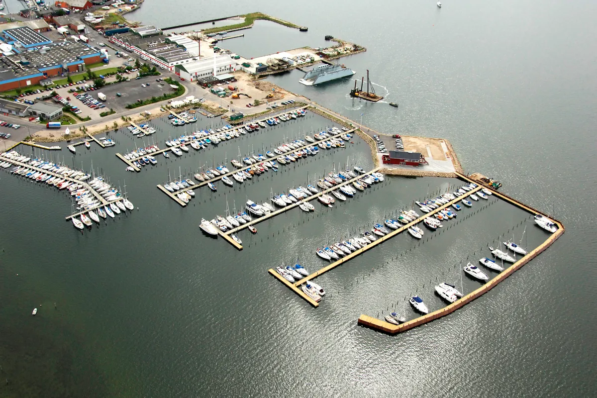 Fåborg Lystbådehavn, marina in Faaborg, Denmark