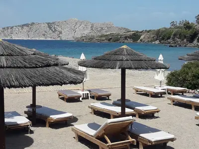 Sarpa Bay in Perdika, Greece — photo 2