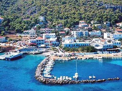 Angistri Marina in Megalochori, Greece — photo 2