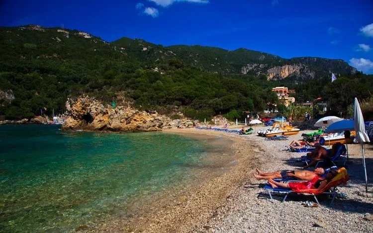 Agios Petros Bay in Greece