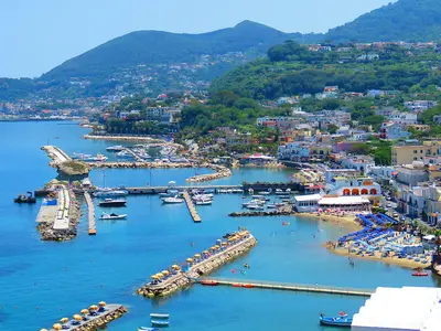 Lacco Ameno Small Harbour