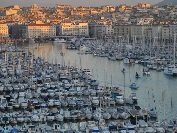 Cote D'Azur, Marseille Marina Vieux Port in Marseille, France — photo 7