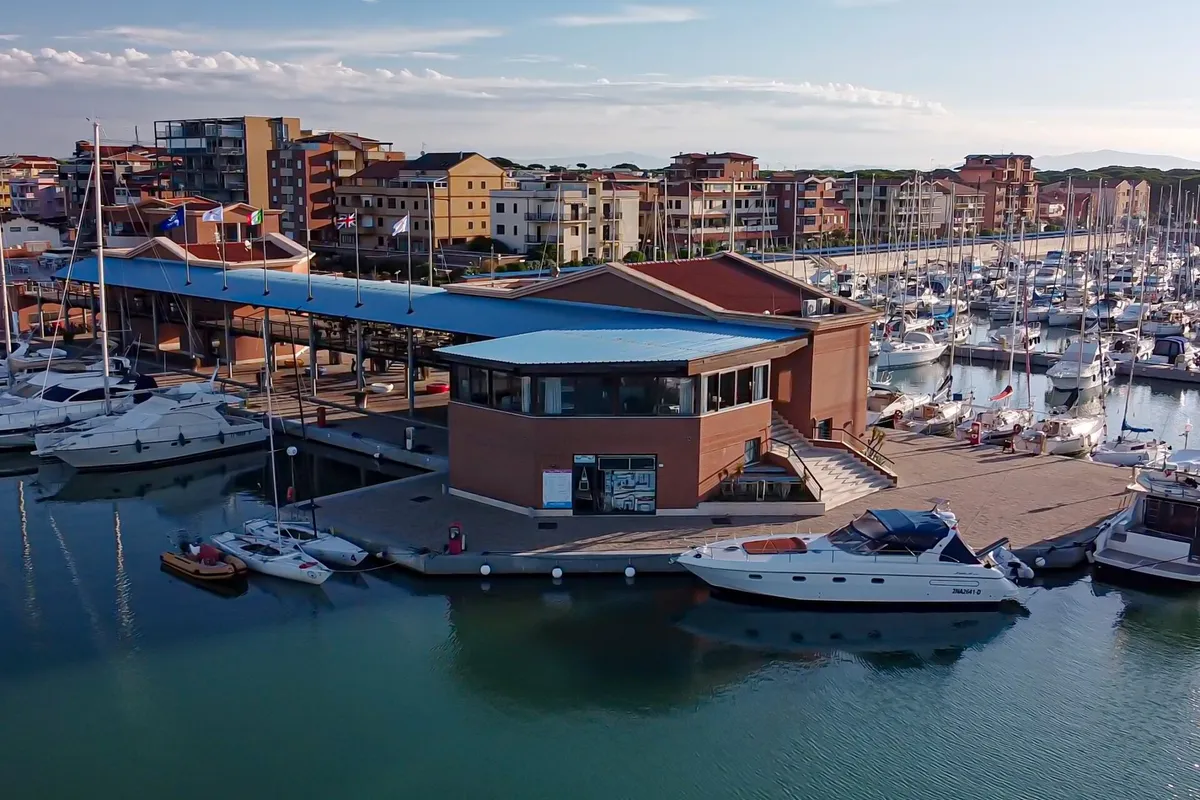 Porto di Marina di Grosseto in Grosseto, Italy