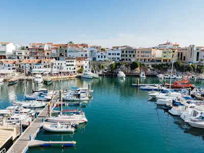 Port exterior de Ciutadella, marina in Ciutadella, Spain — photo 3