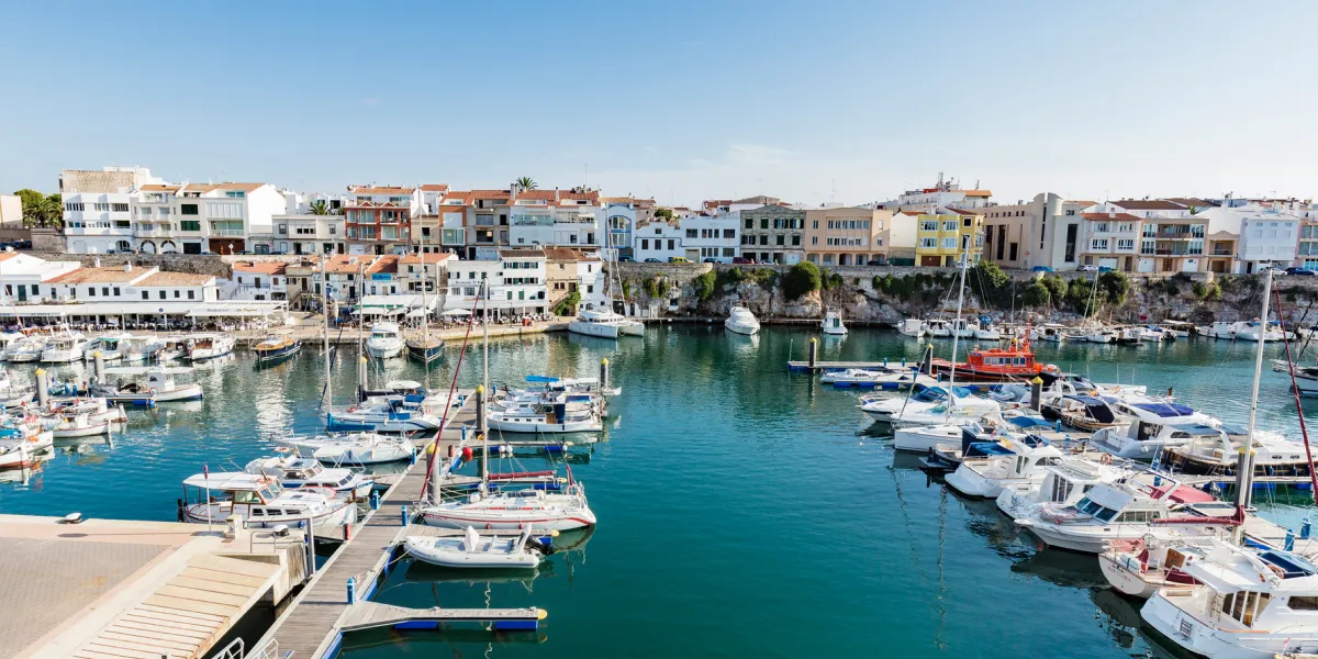 Port exterior de Ciutadella, marina in Ciutadella, Spain — photo 3