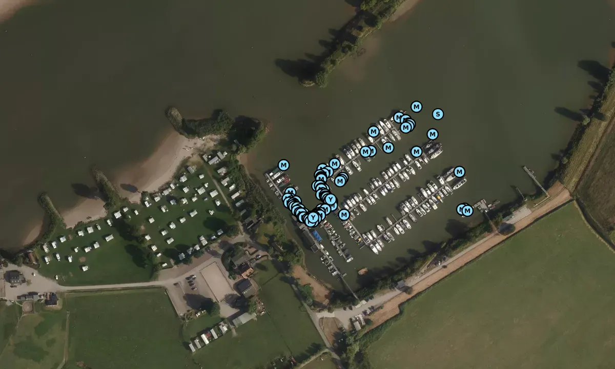 Watersportvereniging De Peiler, marina in Vianen, Netherlands