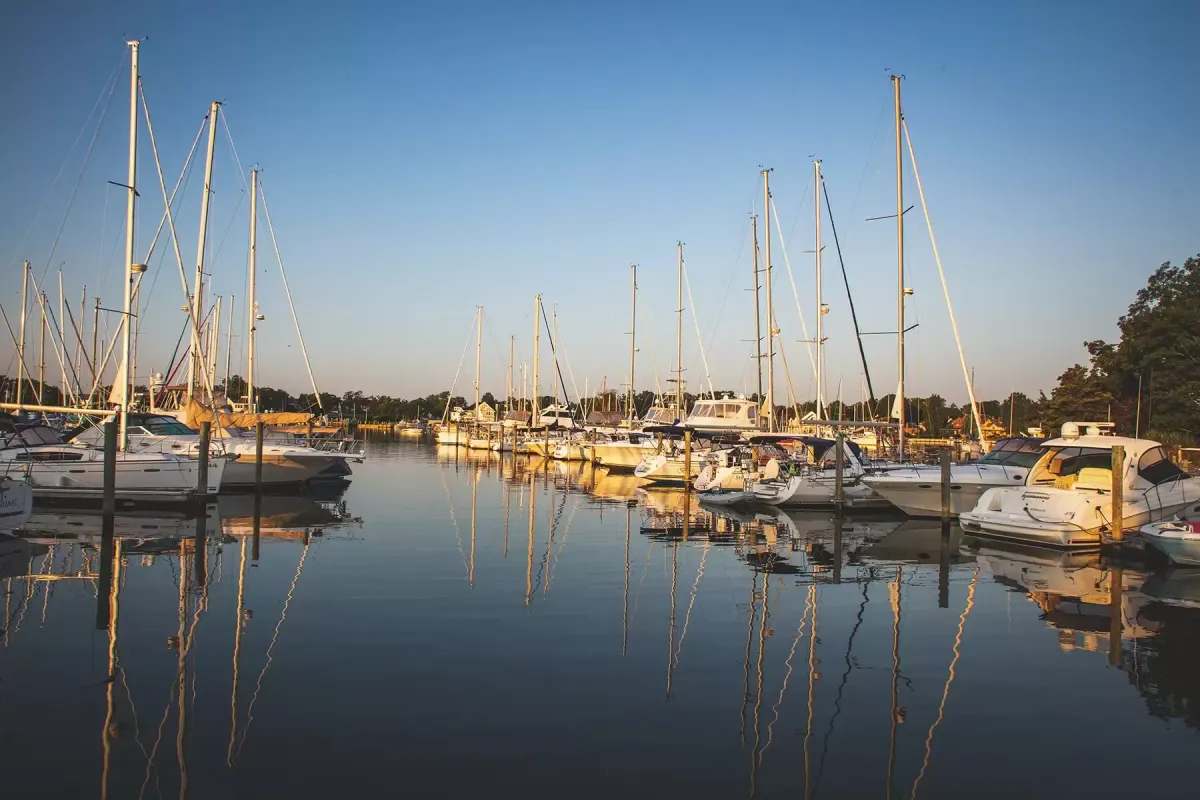 Greenport Marina in Town of Southold, United States