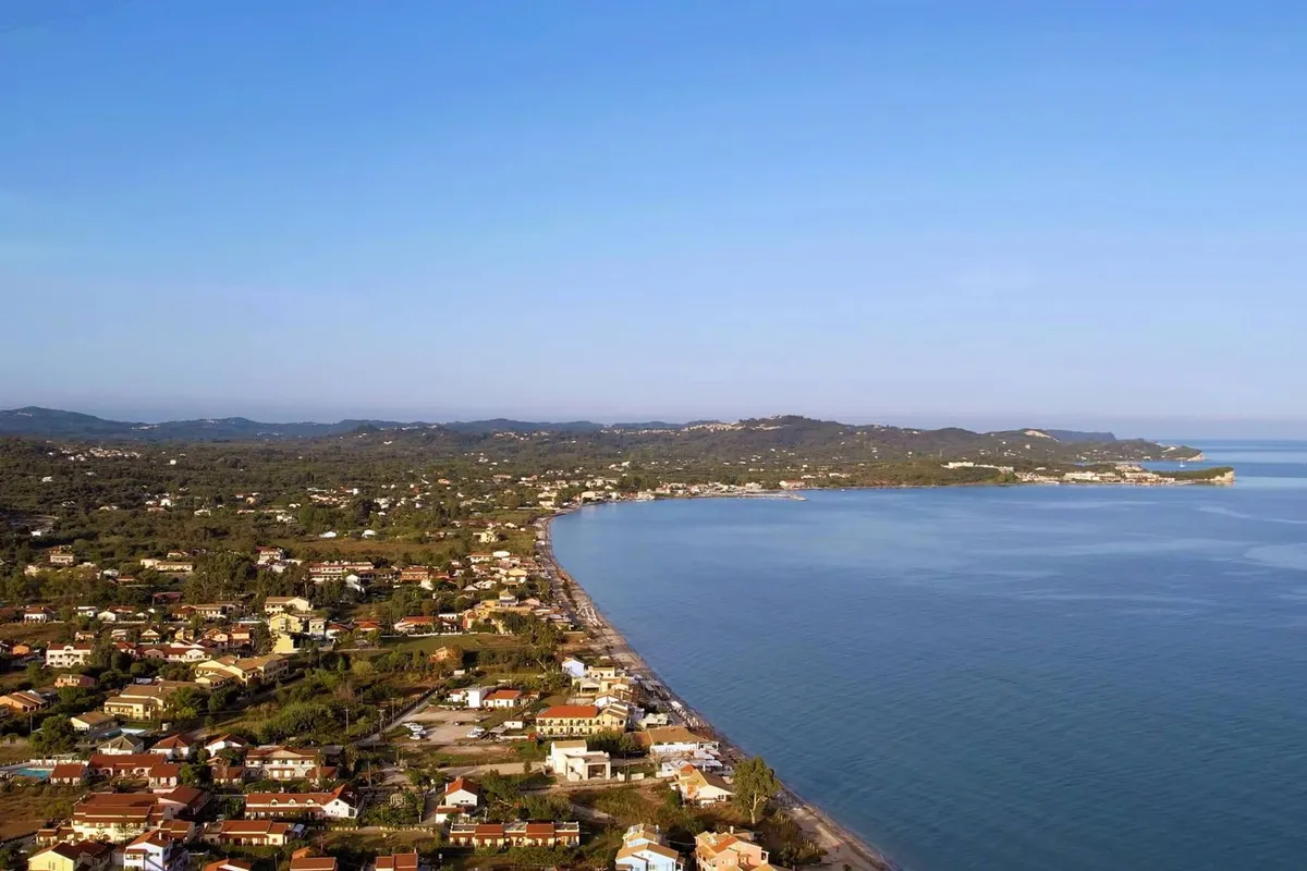 Acharavi Bay in Roda, Greece — photo 4