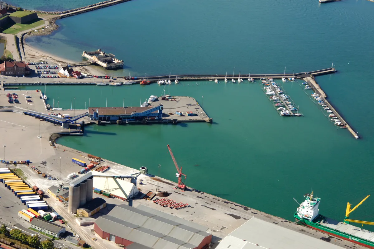 Varbergs Innerhamn, marina in Varberg, Sweden