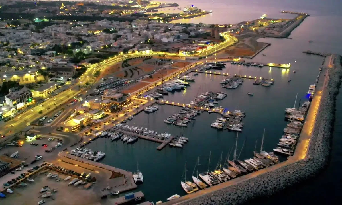 Ladiko Bay in Rhodes, Greece