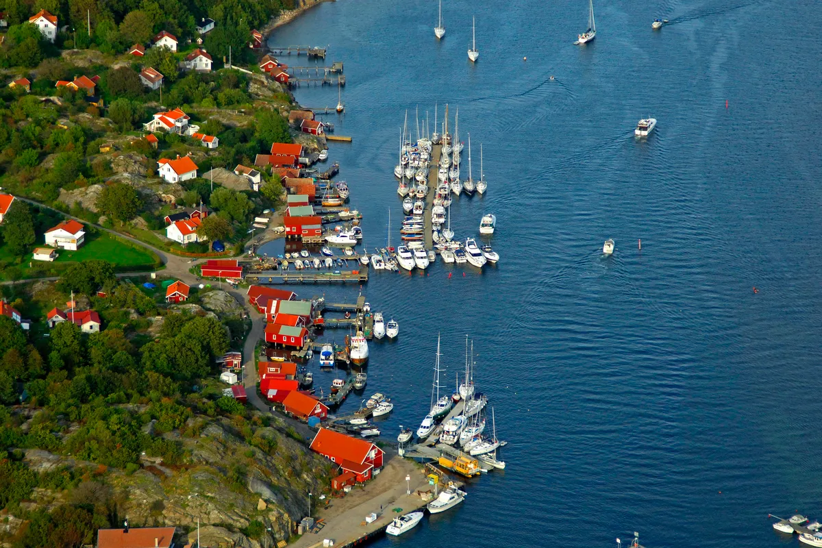 Bopallen Marina in Långegärde, Sweden