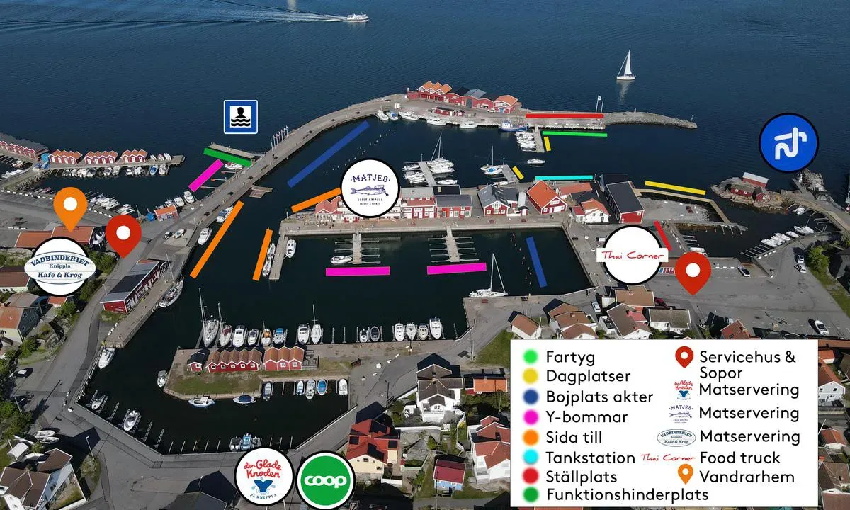 Knippla gästhamn, marina in Källö-Knippla, Sweden — photo 2
