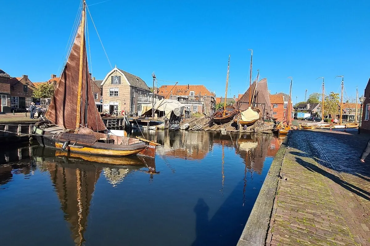 Gemeentehaven Spakenburg, marina in Bunschoten-Spakenburg, Netherlands