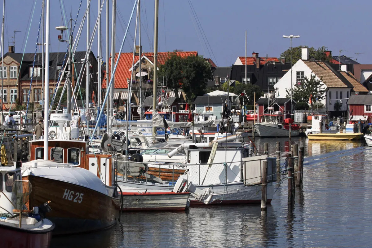 Råå Hamn, marina in Helsingborg, Sweden